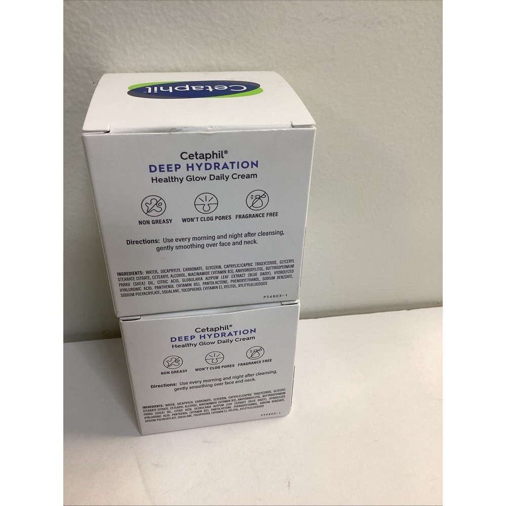Cetaphil Deep Hydration Healthy Glow Daily Cream W/ Hyaluronic Acid 1.7 Oz - Picture 16 of 16